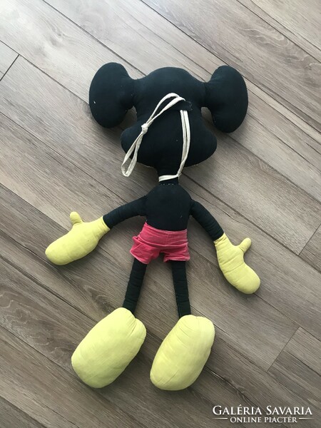 Nagy méretű antik Mickey egér, vintage Disney figura