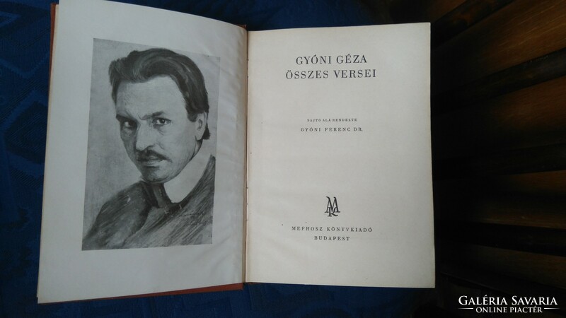 Rrr !!! 1941 First edition !!! All the poems of Géza Gyóni mefhos budapest