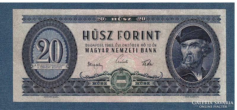 20 Forint  1962 RITKA