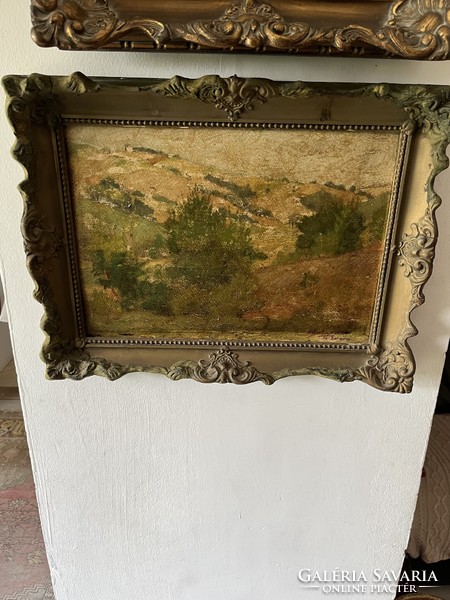 Signed oil painting in a nice frame