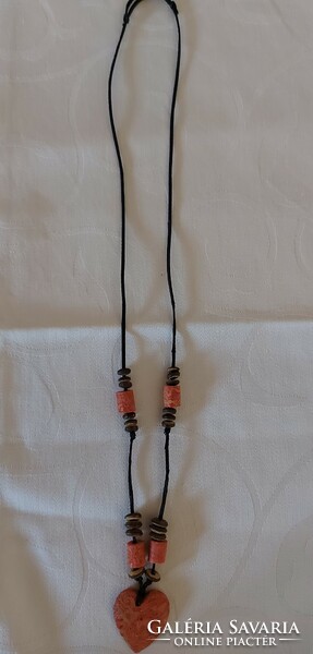 French coral necklace