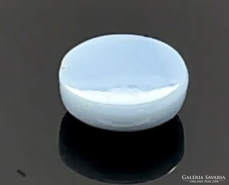 Kék opál drágakő -  új  6 mm ékszerészeknek, gyűjtőknek
