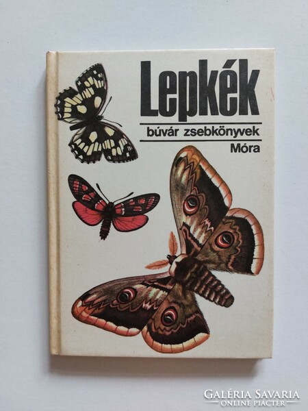 Búvár Zsebkönyvek Móra Kiadó 1973 Lepkék