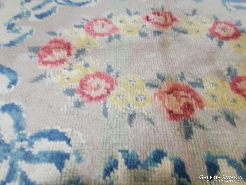 A front or bathroom rug in pink