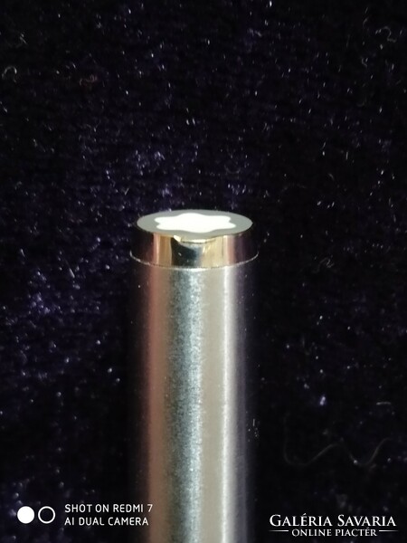 Ezüst szinű (matt króm) Montblanc Noblesse Slimline golyóstoll /Num.1322/