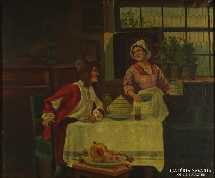 1H372 xx. Century Hungarian painter: the case of the maid