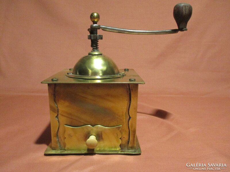 Masterpiece copper coffee grinder