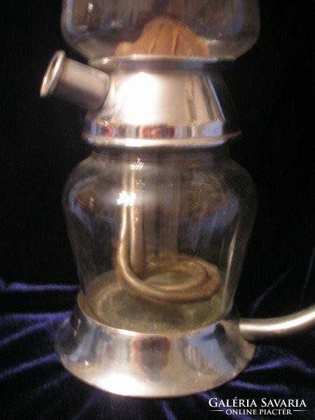 M1-12- Ű3 Kávé / tea főző  Látvány antik emeletes működő  34 cm-es 220-V +a saját kábellal
