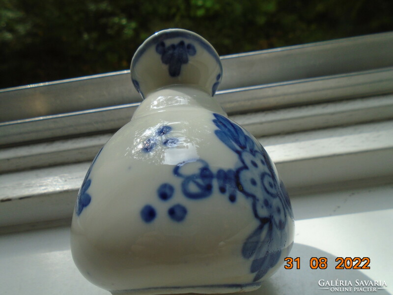 Rare Biedermeier hand painted old delft jug