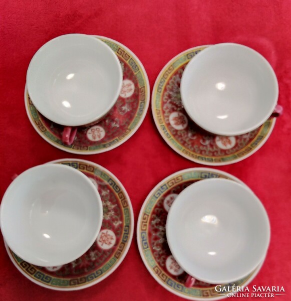 Jingdezhen Chinese porcelain tea cups and saucers for sale