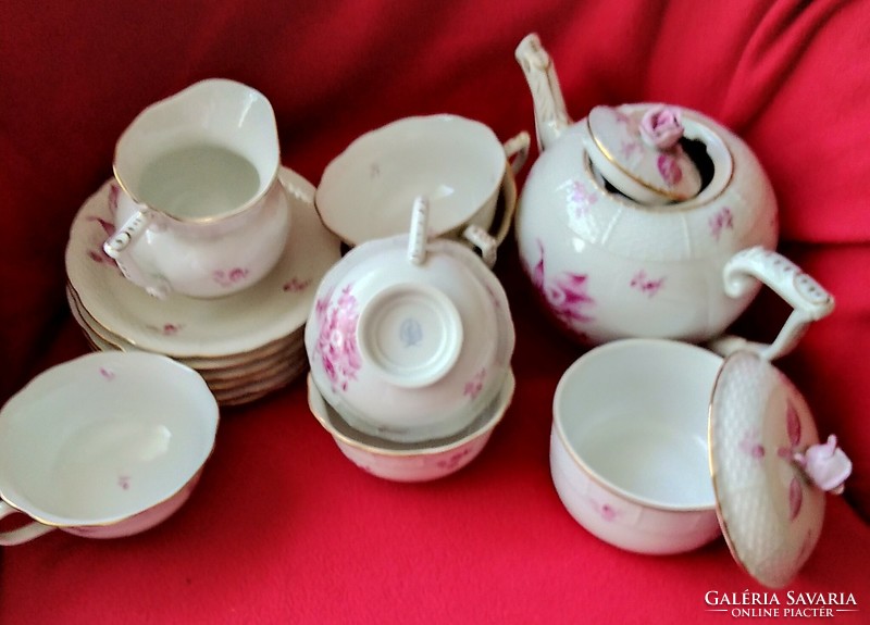 Herend tea set for 6 people for sale