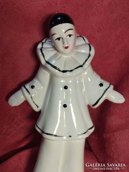 Pierot porcelain clown, nipp