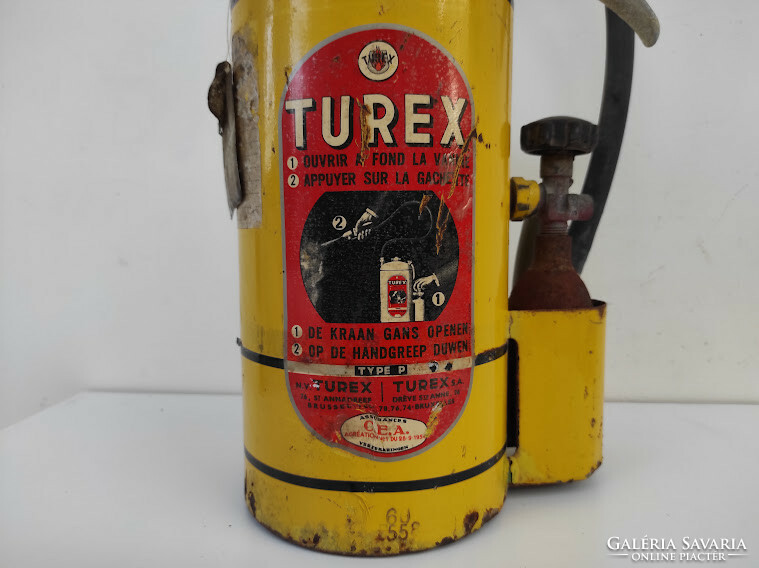 Antique fire extinguisher wall hanging tool 5882