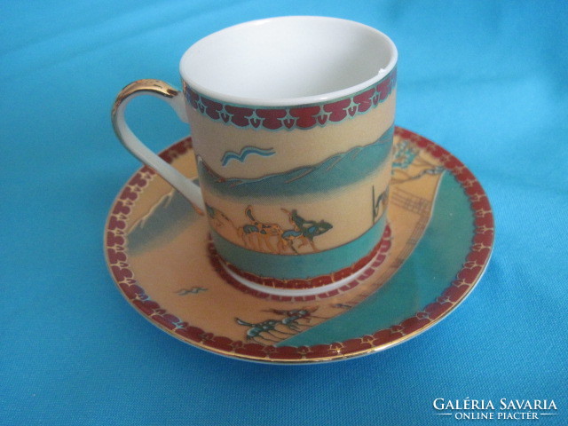 Bavaria coffee cup and small plate set