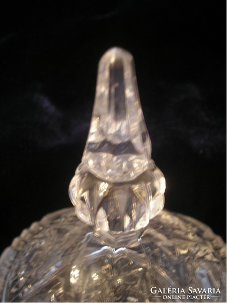 Crystal bonbonier jewelry holder