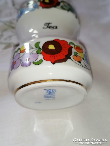 Retro Kalocsa tea holder