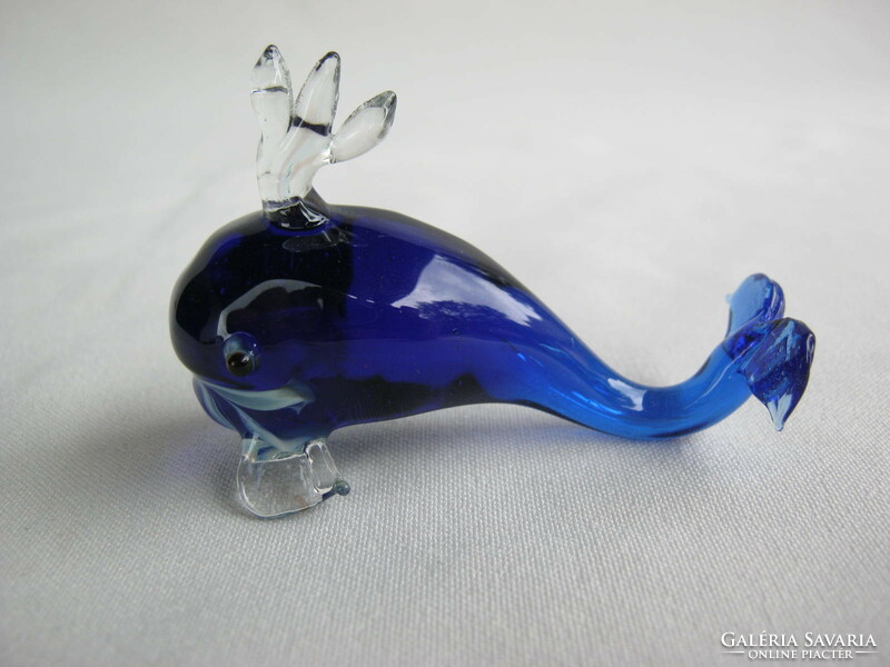Retro ... Murano glass mini whale