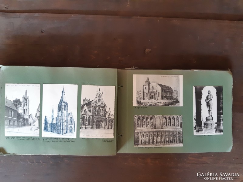 Old postcards of French churches