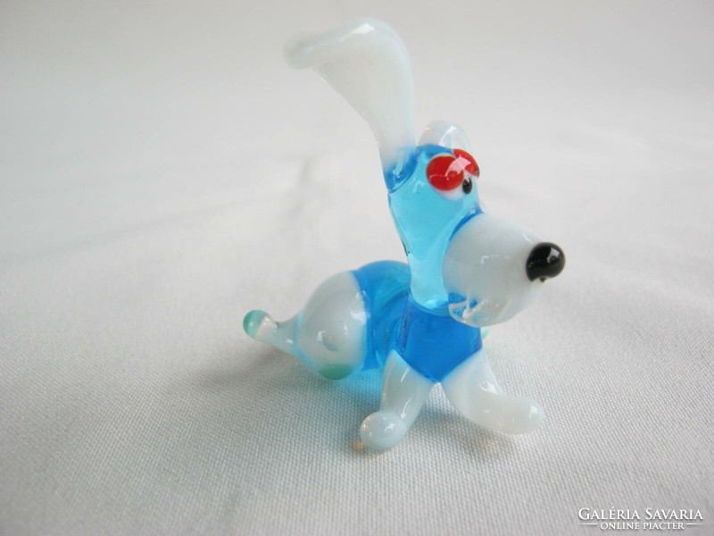 Retro ... Muranoi üveg mini kutya