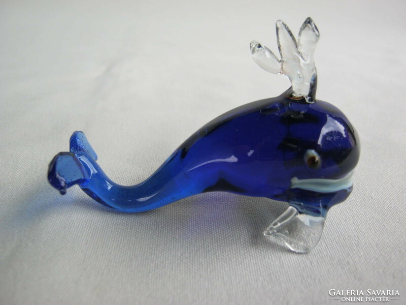 Retro ... Murano glass mini whale