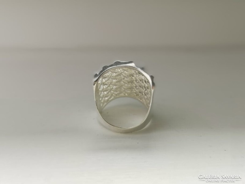 It is now a fashionable, spectacular and modern 925 sterling silver ring.