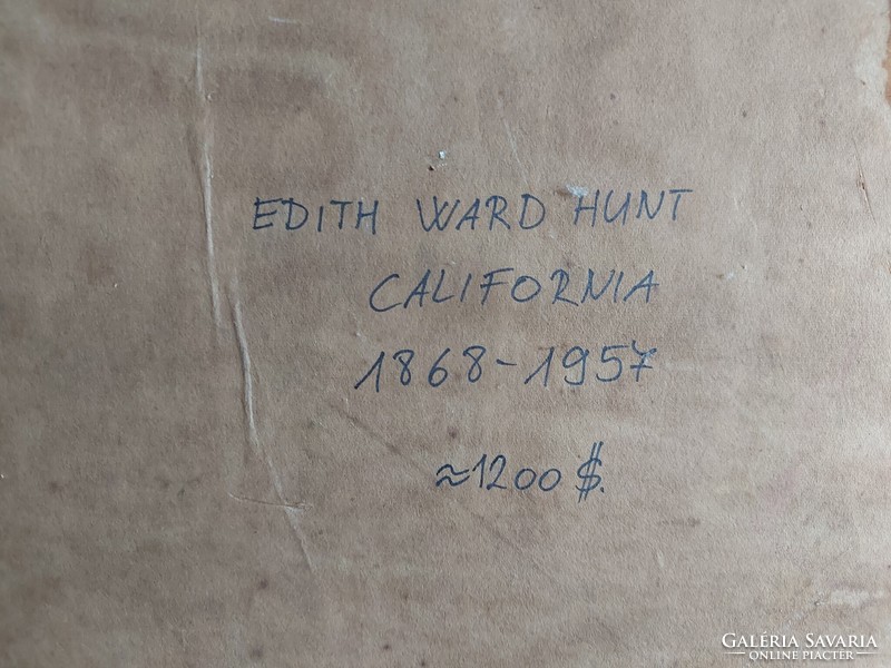Signed painting by Edith Ward Hunt - 238