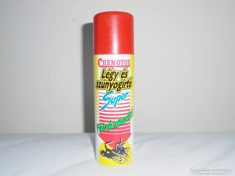 Retro CHEMOTOX Super rovarirtó spray flakon - Caola gyártó - 1990-es évekből