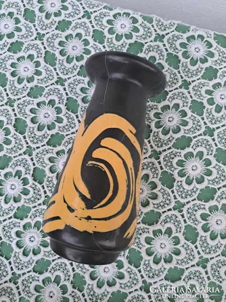 Gyönyörű Gorka jellegű kerámia  váza Retro lakberendezés