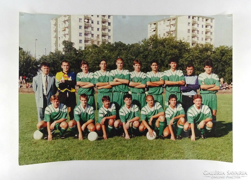 1K123 large Szeged football soccer team photography, dedicated group photo