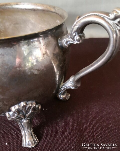 Dt/123 - thick silver-plated Sheridan vintage coffee and tea set