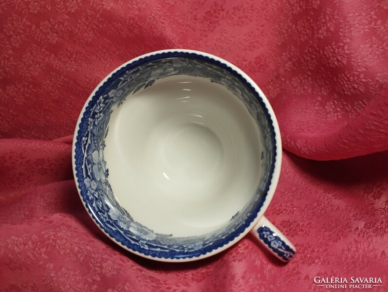 Angol jelenetes porcelán csésze pótlásra