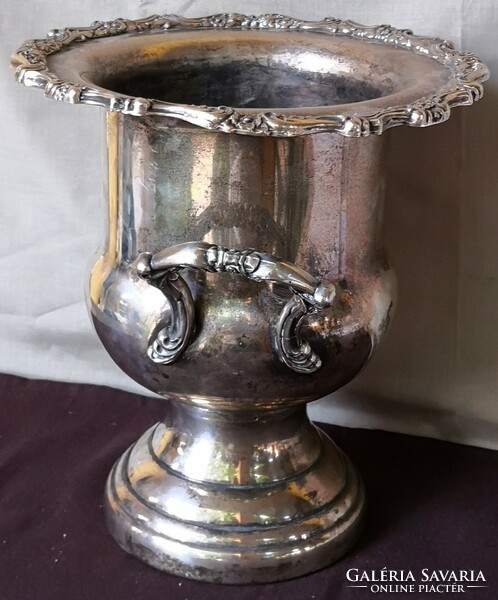 Dt/122 - thick silver-plated champagne cooler bucket