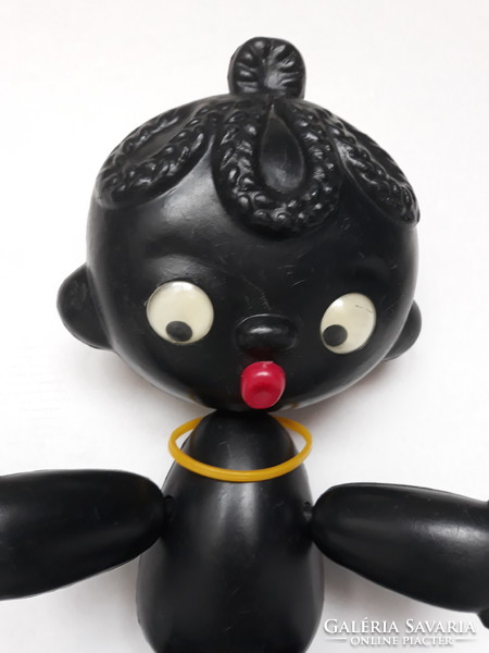Super retro Negro doll from the '60s, 30 cm