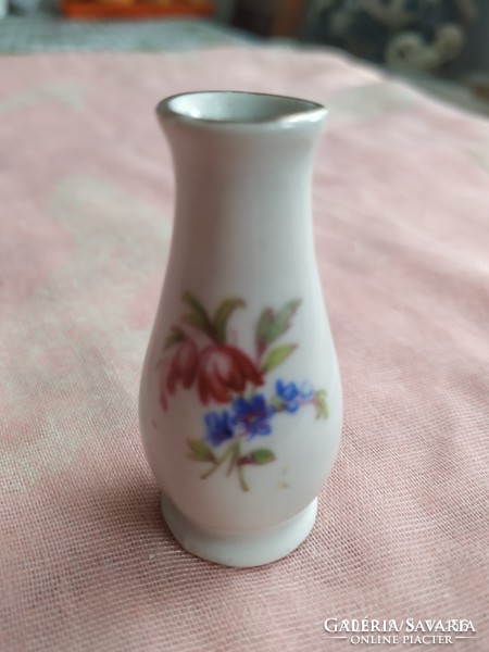 Porcelain, hóllóházi mini vase for sale!