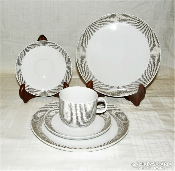 Retro coffee breakfast set arzberg porcelain 21 pcs.