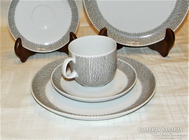 Retro coffee breakfast set arzberg porcelain 21 pcs.