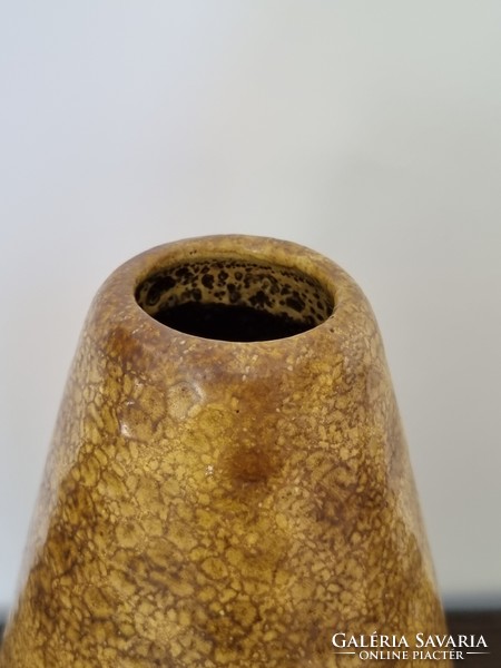 Kornfeld János -modernista iparművészeti  kerámia váza  (27 cm )