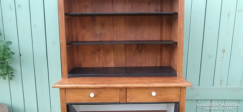 Chest of drawers + shelf or kitchen cabinet