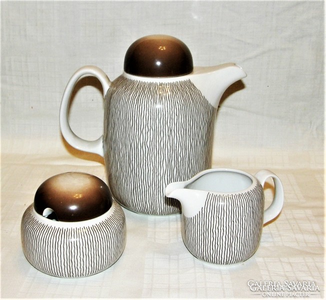 Retro coffee breakfast set arzberg porcelain 21 pcs.