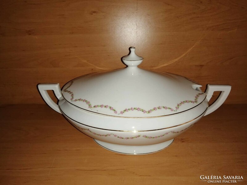 Antique pirkenhammer porcelain soup bowl from 1910 to 1930