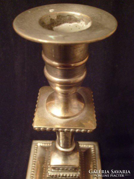 M1-12 e4 antique candle holder punched art nouveau large rarity for sale