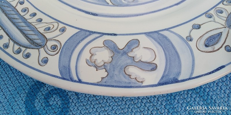 Portuguese hand painted ceramic bowl