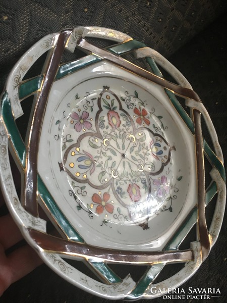 Antique Herend Art Nouveau plate