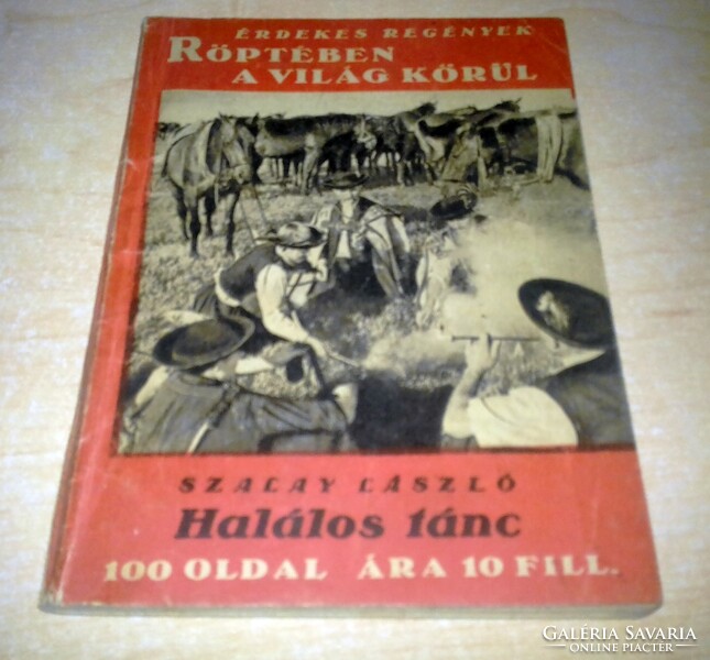László Szalay: Deadly Dance (1940) outlaw novel interesting novels - flying around the world