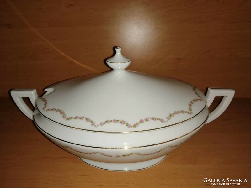 Antique pirkenhammer porcelain soup bowl from 1910 to 1930