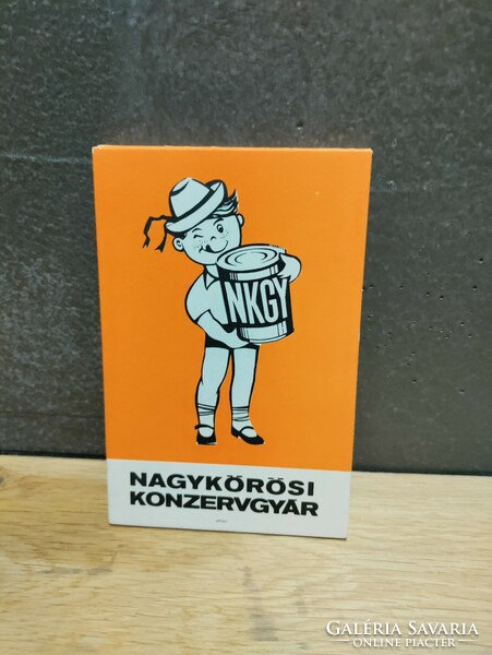 Konzervgyari jegyzettömb