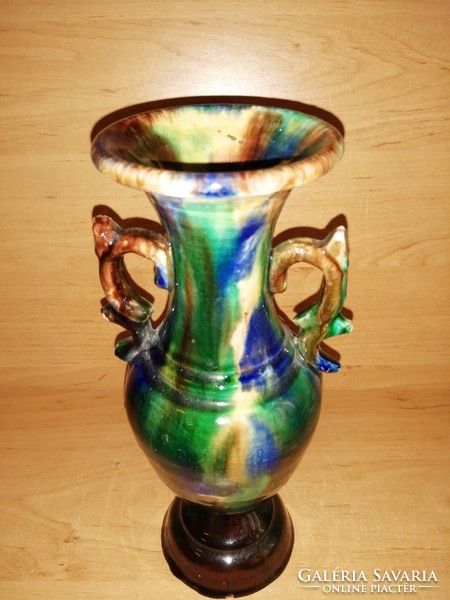 Mezőtúr ceramic vase 23 cm (b)