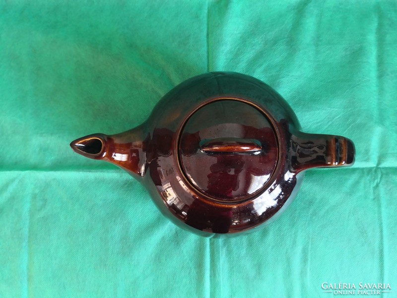 Gorka géza - zsolnay miracle lamp teapot / pourer