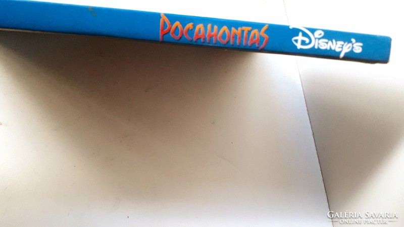 Walt Disney  Pocahontas című könyv Magyar könyvklub 1996