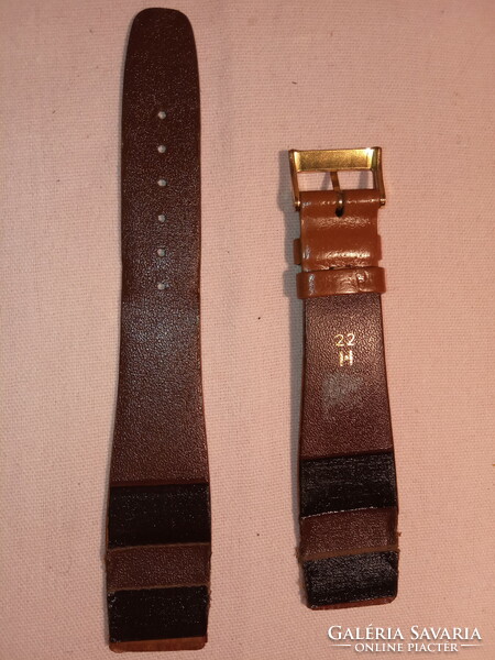 Hirsch calf leather watch strap